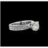 Image 2 : 3.04ctw Diamond Ring - 18KT White Gold