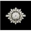 Image 1 : 1.44ctw Diamond Ring - 14KT White Gold