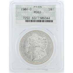 1904-O PCGS MS63 Morgan Silver Dollar