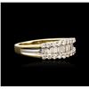 Image 2 : 14KT Yellow Gold 1.20ctw Diamond Ring