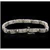 Image 2 : 14KT White Gold 2.83ctw Diamond Bracelet