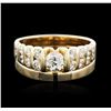 Image 1 : 14KT Yellow Gold 1.02ctw Diamond Ring