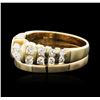 Image 2 : 14KT Yellow Gold 1.02ctw Diamond Ring