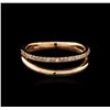 Image 1 : 0.12ctw Diamond Ring - 14KT Rose Gold
