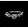 Image 1 : 0.58ctw Diamond Ring - 14KT White Gold