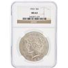 Image 1 : 1923 NGC MS63 Peace Silver Dollar