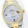 Image 1 : Rolex Two-Tone 1.00ctw Diamond DateJust Men's Watch