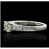 Image 2 : 18KT White Gold 1.69ctw Diamond Ring