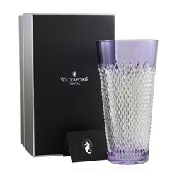 Waterford Crystal  Alana Pres  Lavender 14  Vase