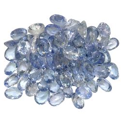 12.45ctw Oval Mixed Tanzanite Parcel