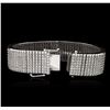 Image 3 : 14KT White Gold 15.43ctw Diamond Bracelet