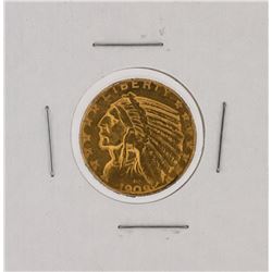 1909-D $5 Indian Head Half Eagle Gold Coin