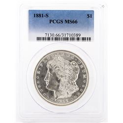 1881-S PCGS MS66 Morgan Silver Dollar