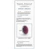 Image 3 : 5.25ct Ruby and Diamond Ring - 14KT White Gold