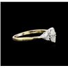 Image 2 : 0.98ctw Diamond Ring - 14KT Yellow and White Gold