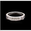 Image 1 : 14KT White Gold 0.60ctw Diamond Ring