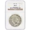 Image 1 : 1925 NGC MS63 Peace Silver Dollar