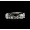 Image 1 : 18KT White Gold 0.94ctw Diamond Ring