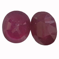 9.7ctw Oval Mixed Ruby Parcel