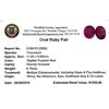 Image 2 : 9.7ctw Oval Mixed Ruby Parcel