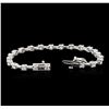 Image 3 : 14KT White Gold 2.17ctw Diamond Bracelet