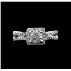 Image 1 : 1.21ctw Diamond Ring - 14KT White Gold