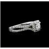 Image 2 : 1.21ctw Diamond Ring - 14KT White Gold