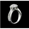Image 3 : 1.21ctw Diamond Ring - 14KT White Gold