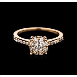 0.54ctw Diamond Ring - 14KT Rose Gold