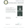 Image 3 : 14KT Two-Tone Gold 0.45ctw Diamond Pendant With Chain