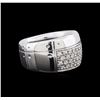 Image 2 : 0.46ctw Diamond Ring - 18KT White Gold
