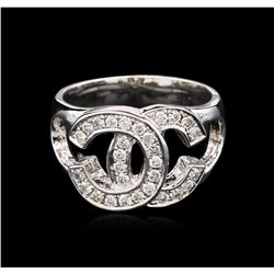 0.41ctw Diamond Ring - 14KT White Gold