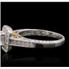 Image 3 : 18KT Two-Tone Gold 1.00ctw Diamond Ring