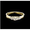 Image 1 : 14KT Yellow Gold 0.41ctw Diamond Ring