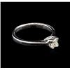 Image 2 : 0.30ct Diamond Solitaire Ring - 14KT White Gold
