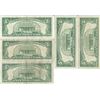 Image 2 : 1963 $5 Red Seal Bill Lot of 10