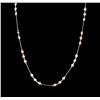 Image 1 : 2.01ctw Diamond Necklace - 14KT White Gold