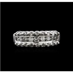 0.71ctw Diamond Ring - Platinum