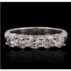 14KT White Gold 1.17ctw Diamond Ring