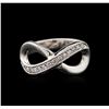Image 1 : 0.20ctw Diamond Ring - 14KT White Gold
