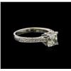 Image 2 : EGL INT Cert 1.83ctw Diamond Ring - 18KT White Gold