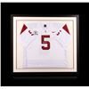 Image 1 : Reggie Bush Framed Autographed Jersey