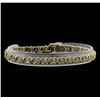 Image 1 : 0.50ctw Diamond Bracelet - 14KT Yellow Gold