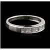 Image 2 : 14KT White Gold 0.50ctw Diamond Ring
