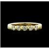 Image 1 : 14KT Yellow Gold 0.41ctw Diamond Ring