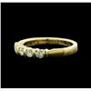 Image 2 : 14KT Yellow Gold 0.41ctw Diamond Ring