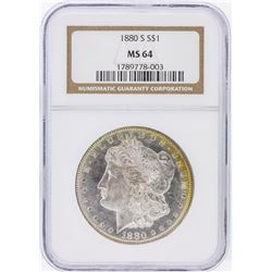 1880-S NGC MS64 Morgan Silver Dollar