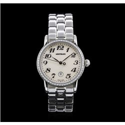 Montblanc Stainless Steel Diamond Star Collection Watch