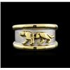 Image 1 : 18KT Two-Tone Gold Ring