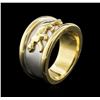 Image 3 : 18KT Two-Tone Gold Ring